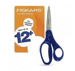 Fiskars® 학생용 가위, 파란색(7인치)