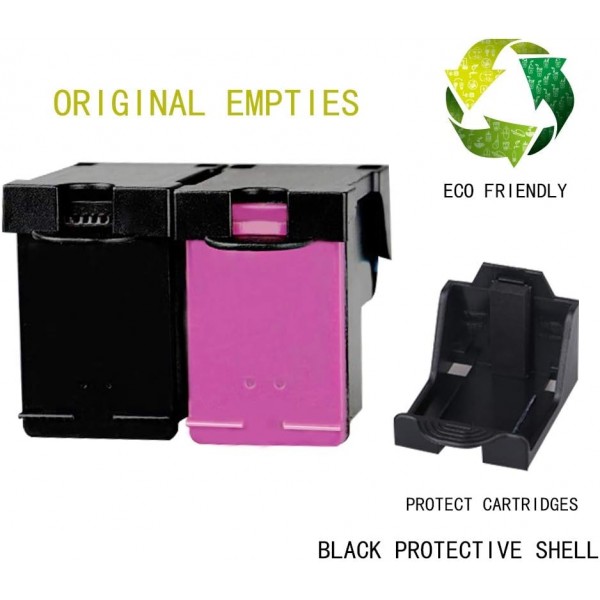 CIAJIE HP Envy 5010 5020 5030 5032 Deskjet 2620 2622 2630 2632 6633 2634 3720 3730 73533용 HP 304 304XL 잉크 카트리지용으로 재생산