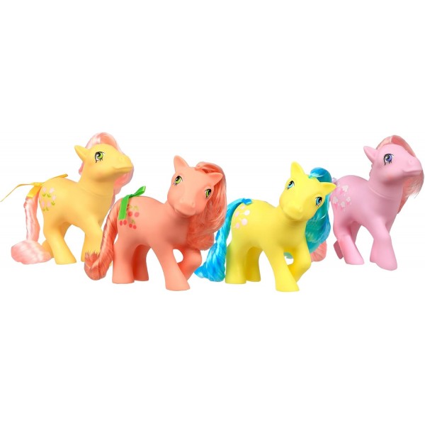 My Little Pony 35299 Tootsie Classic Pony, Retro Horse Gifts, Collectable Vintage Toys for Kids, 3세 이상 소년 소녀용 유니콘 장난감, 빨간색