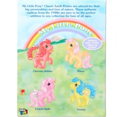 My Little Pony 35299 Tootsie Classic Pony, Retro Horse Gifts, Collectable Vintage Toys for Kids, 3세 이상 소년 소녀용 유니콘 장난감, 빨간색