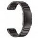 Garmin용 티타늄 밴드, 퀵 릴리스 커넥터가 있는 금속 팔찌 스트랩, Garmin Fenix ​​Smartwatch용 거북이 버클