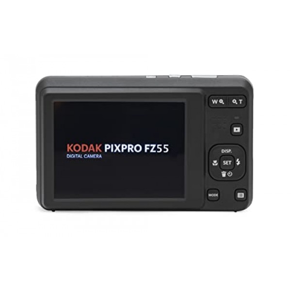 Kodak PIXPRO FZ55 디지털 카메라(레드) + 블랙 포인트 앤 샷 카메라 케이스 + 트랜센드 64GB SD 메모리 카드 + 3단 접이식 메모리 카드 지갑 + 고속 SD USB 카드 리더 + 기타!