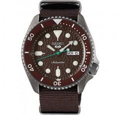 SEIKO SRPD85 5 스포츠 남성용 시계 브라운 42.5mm 스테인레스 스틸