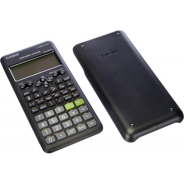 Casio FX-82ES PLUS-2 공학용 계산기, 252가지 기능, 11 x 77 x 162mm 블랙