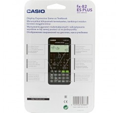 Casio FX-82ES PLUS-2 공학용 계산기, 252가지 기능, 11 x 77 x 162mm 블랙