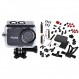 Rollei Actioncam 11S Plus 방수 액션캠 & 21643 Actioncam 액세서리 세트 스포츠 XL - 가방, 미니 삼각대, 셀카봉, GoPro 액션캠을 포함한 49피스 액세서리 세트