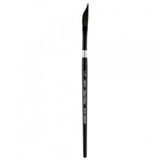 Silver Brush Limited 3012S1/4in 블랙 벨벳 대거 스트라이퍼 수채화 물감 페인트 브러시, 크기 1/4인치, 짧은 핸들 크기 - 1/4