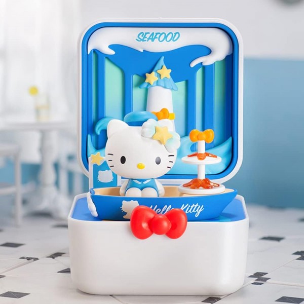 POP MART Hello Kitty Yummy Series-1PC 팝 피규어 랜덤 피규어 액션 피규어 Collectible Figures and Collectible Art Toys 장난감 피규어 선물