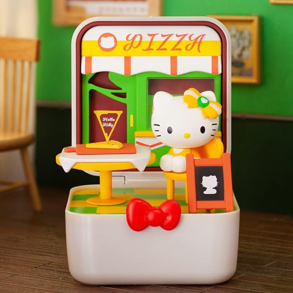 POP MART Hello Kitty Yummy Series-1PC 팝 피규어 랜덤 피규어 액션 피규어 Collectible Figures and Collectible Art Toys 장난감 피규어 선물