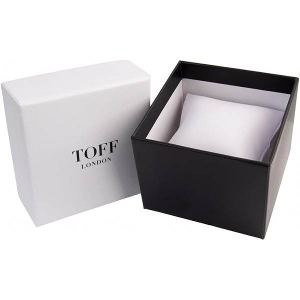 Toff London Queen's Platinum Jubilee 2022 남성용, 아날로그 디스플레이, 스트랩이 있는 일본 쿼츠 무브먼트 시계, 맞춤 제작 TLWL-15104