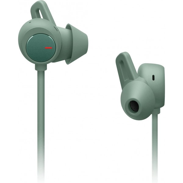 HUAWEI FreeLace Pro, 정품 HUAWEI 듀얼 마이크 능동형 소음 제거 기능이 있는 무선 Bluetooth 인이어 헤드폰, 24시간 재생, 스프루스 그린