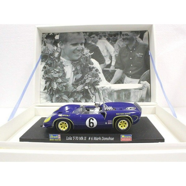 REVELl 4833 Lola T-70 MK II #6 M. Donohue 한정판 PAPPSCHACHTEL 사진!!!