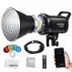 Godox SL60II-D SL-60W 업그레이드된 CRI 96+,TLCI 97+ LED 비디오 조명 백색 일광 연속 조명 5600±200K 70W Bowens Mount 8-FX 효과가 있는 새로운 앱 제어 + RC-A6 리모콘