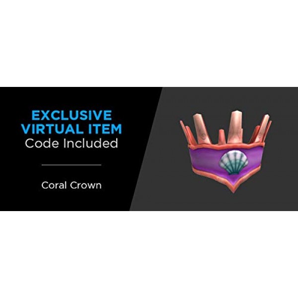 Roblox Celebrity Collection - Neverland Lagoon: Crown Collector + Royale High School: Enchantress Two Figure Bundle [2개의 전용 가상 아이템 포함]