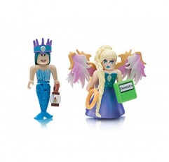 Roblox Celebrity Collection - Neverland Lagoon: Crown Collector + Royale High School: Enchantress Two Figure Bundle [2개의 전용 가상 아이템 포함]