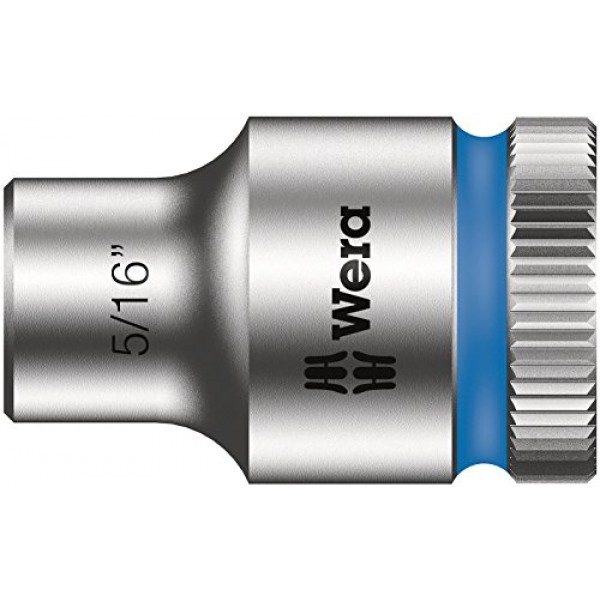 Wera - 5003570001 Zyklop 8790 HMB 3/8 소켓, 육각 머리 5/16 x 길이 29mm