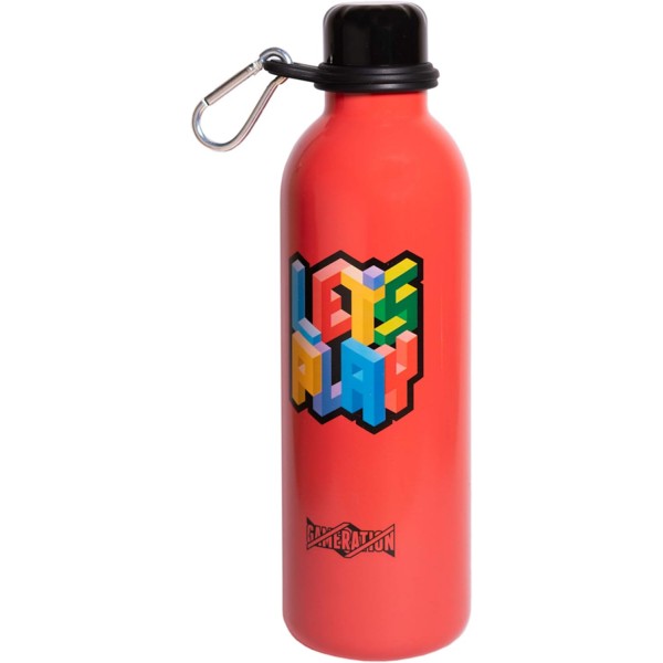Grupo Erik Gemeration 스테인리스 스틸 음료수 병 - 보온병 500ml, 빨간색