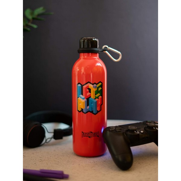 Grupo Erik Gemeration 스테인리스 스틸 음료수 병 - 보온병 500ml, 빨간색