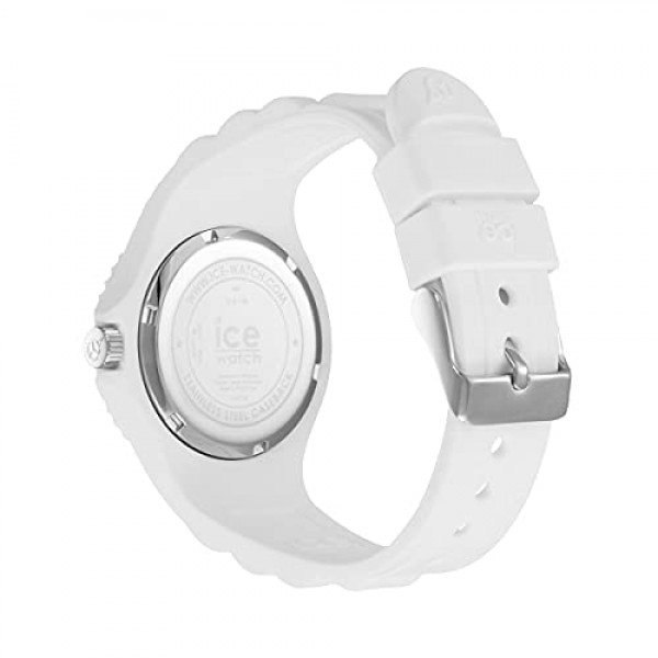 Ice-Watch - ICE Generation White Forever - 실리콘 스트랩이 있는 흰색 시계