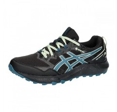 [아식스] ASICS 러닝 슈즈 게르소노마 7 GTX 블랙 블루 1011B593.001 스니커트레일런 방수 쿠션 오프로드 (블랙×블루/25.5/Men's)