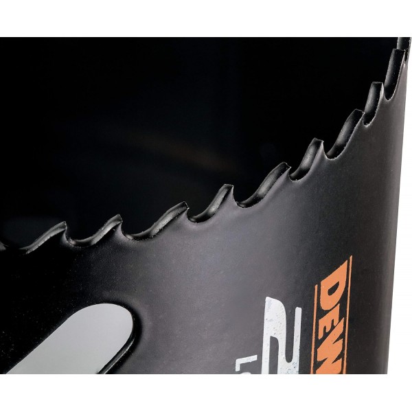 DeWalt Extreme 2X 바이메탈 홀쏘(95mm, 스테인리스 스틸, 강철, 알루미늄, 황동, 구리, 아연, 판금, 목재, 석고 및 플라스틱 톱질용) DT8195L