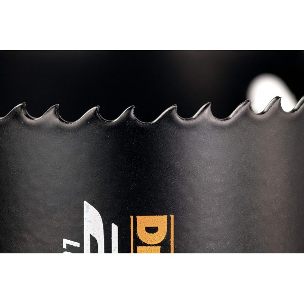 DeWalt Extreme 2X 바이메탈 홀쏘(95mm, 스테인리스 스틸, 강철, 알루미늄, 황동, 구리, 아연, 판금, 목재, 석고 및 플라스틱 톱질용) DT8195L