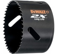 DeWalt Extreme 2X 바이메탈 홀쏘(95mm, 스테인리스 스틸, 강철, 알루미늄, 황동, 구리, 아연, 판금, 목재, 석고 및 플라스틱 톱질용) DT8195L