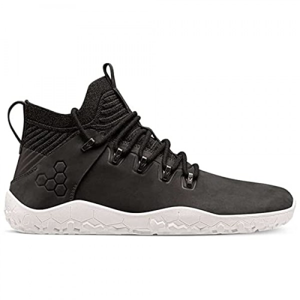Vivobarefoot Magna FG, 맨발 밑창이 있는 남성용 가죽 및 울 하이킹 트레이너