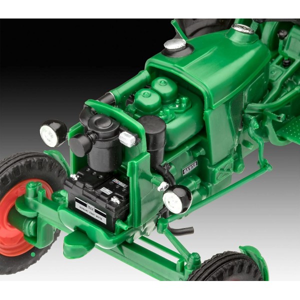 Revell easy-click 07821 Deutz D30, 트랙터 모델, 1:24/13.1 cm easy-click 시스템이 있는 초보자용 모델 키트, 컬러, 1/24