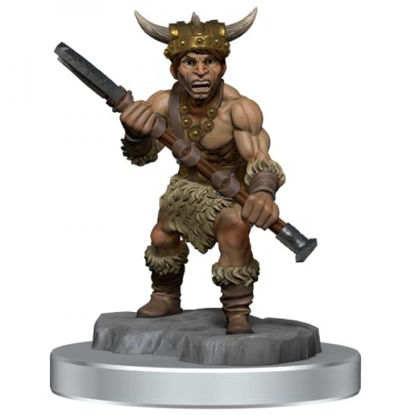 Dungeons and Dragons Nolzur의 놀라운 도색되지 않은 미니어처: W18 Halfling Barbarians