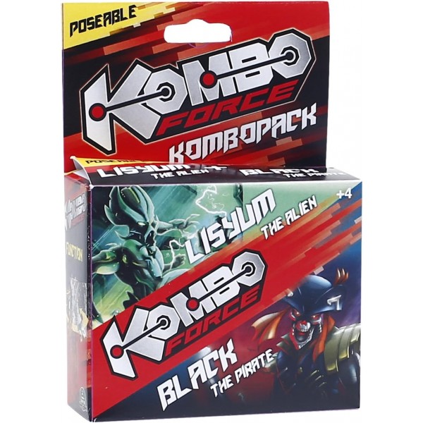Giochi Preziosi - Komboforce 장난감 피규어, 컬러 블랙, KMC06120