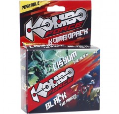 Giochi Preziosi - Komboforce 장난감 피규어, 컬러 블랙, KMC06120