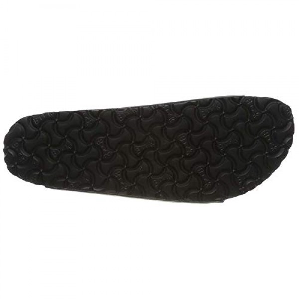 Birkenstock 남녀공용 애리조나 샌들, 블랙 오일 가죽, 39 N EU