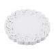 DECORA 6.5 인치 라운드 레이스 꽃 종이 Doilies 플레이스 매트 DIY 종이 공예/웨딩 장식 200pcs
