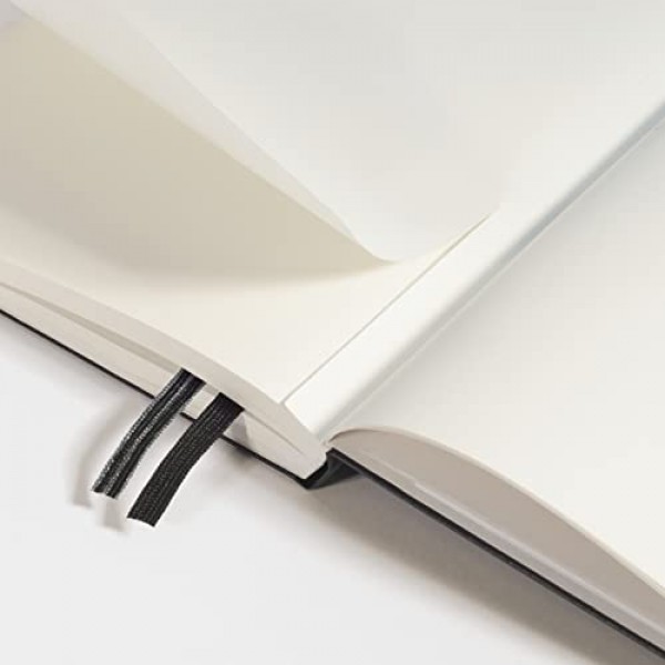 LEUCHTTURM1917 - 노트북 소프트커버 구성 B5-123 쓰기 및 저널링을 위한 번호가 매겨진 페이지(Ruled, Lemon)