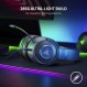 Razer Kraken V3 X - 유선 USB 게임용 헤드셋(경량 헤드폰, TriForce 40mm 드라이버, 카디오이드 HyperClear 마이크, 7.1 서라운드 사운드, RGB Chroma) 블랙 Kraken V3 X 블랙