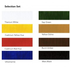 Daler Rowney 3 Acryl Selection Set 8 x 59 ml, 129100508, 멀티