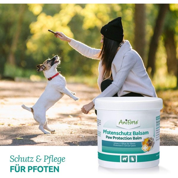 AniForte Paw Balm Dog & Cat 120 ml - 천연 발 보호, 갈라지고 건조한 발 관리, 더운 날씨에 집중적인 발 관리