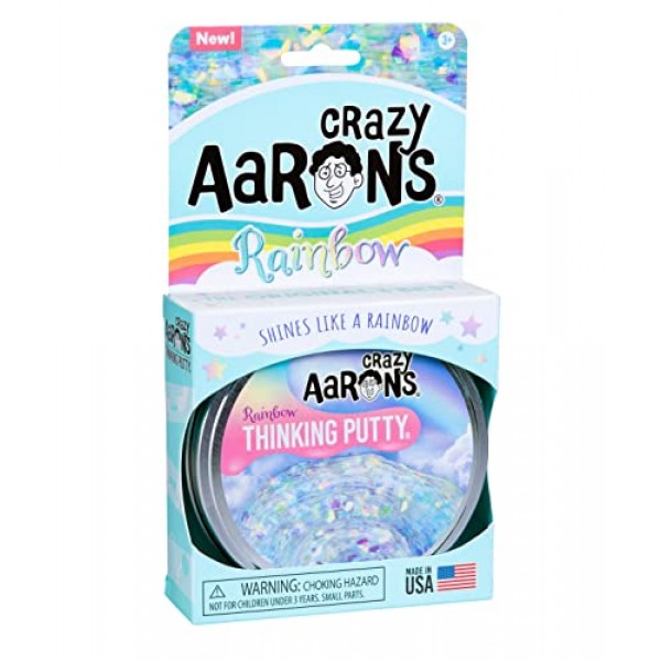 Crazy Aaron's Rainbow Thinking Putty® 4