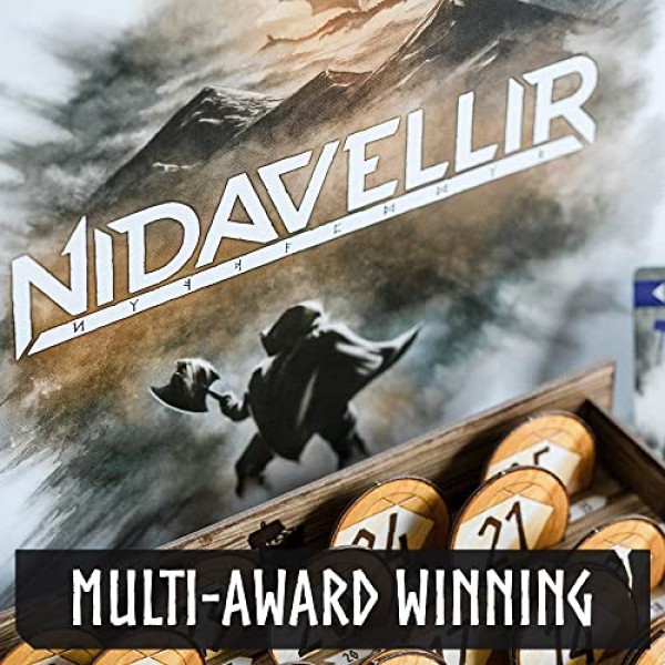 GRRRE GAMES Nidavellir 기본 게임 | 청소년과 성인을 위한 전략 게임 | 10세 이상 | 2명에서 5명 | 45 분