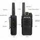 Retevis RT668 양방향 라디오 이어피스 포함 PMR446 라이선스 무료 Rugged 워키토키 및 6방향 충전기 포함 VOX 충전식 양방향 라디오 세트 휴대용 학교 호텔용(6팩, 블랙) 6방향 