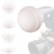 Godox AK-R22 확산 돔 접이식, 돔 디퓨저 Godox AD100Pro, Godox V1 둥근 헤드 플래시, Godox AD200Pro(H200R 포함), 조명 조절 장치는 부드러운 빛도 제공합니다.