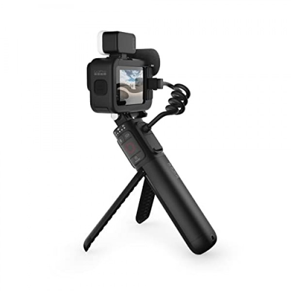 GoPro HERO11 Black Creator Edition - HERO11 Black, Volta(배터리 그립, 삼각대, 리모컨), 멀티미디어 모드, 모드 조명, 엔듀로 배터리 및 휴대용 가방 포함