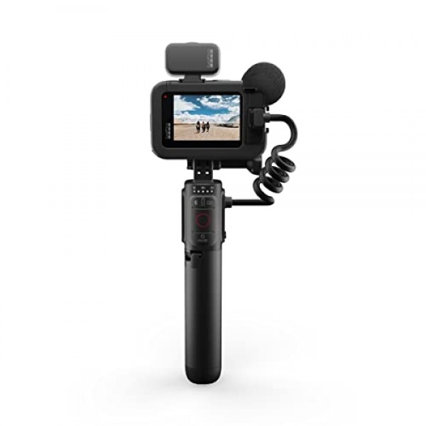 GoPro HERO11 Black Creator Edition - HERO11 Black, Volta(배터리 그립, 삼각대, 리모컨), 멀티미디어 모드, 모드 조명, 엔듀로 배터리 및 휴대용 가방 포함