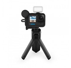 GoPro HERO11 Black Creator Edition - HERO11 Black, Volta(배터리 그립, 삼각대, 리모컨), 멀티미디어 모드, 모드 조명, 엔듀로 배터리 및 휴대용 가방 포함