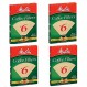 Melitta FBA USA Inc 626412#6 천연 브라운 콘 커피 필터 40개 - 4팩