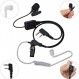 UAYESOK 라디오 이어폰 보안 사운드 튜브 워키토키 헤드셋 Kenwood TK-3501 Baofeng UV-5R 888S RETEVIS Esynic Protalk 양방향 라디오와 호환되는 PTT가 있는 2핀 옷깃 마이크(2개 팩)