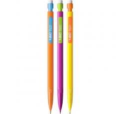 BIC 892271 샤프 펜슬 Matic STRONG, 0.9mm, HB, 모둠, 심 3개 포함, 12개들이 상자