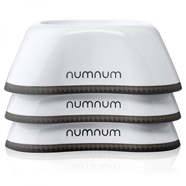 NumNum 스타터 키트 | 아기그릇&숟가락 세트 (1단계 + 2단계) | BPA 무료 실리콘 유아 수유 용품 | 6개월 이상 어린이를 위한 유아용 이유식 그릇 및 유아 용품