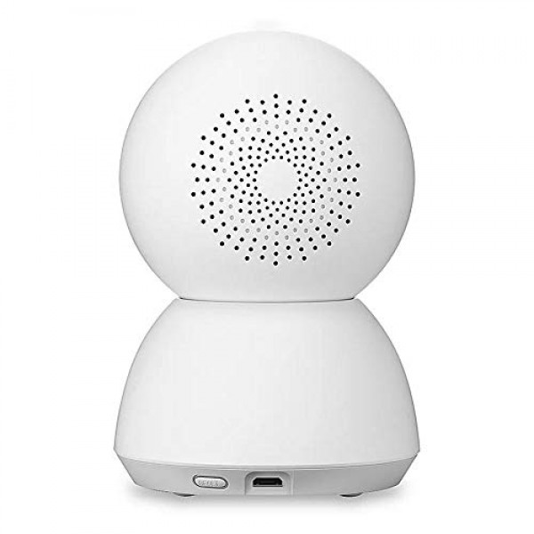 Xiaomi Mi 홈 보안 카메라 360° 1080P, HD 홈 보안 IP 카메라 사운드/모션 감지, 모션 추적, 나이트 비전, 양방향 오디오, 원격 뷰, Alexa와 작동하는 무선 WiFi 애완 동물 카메라